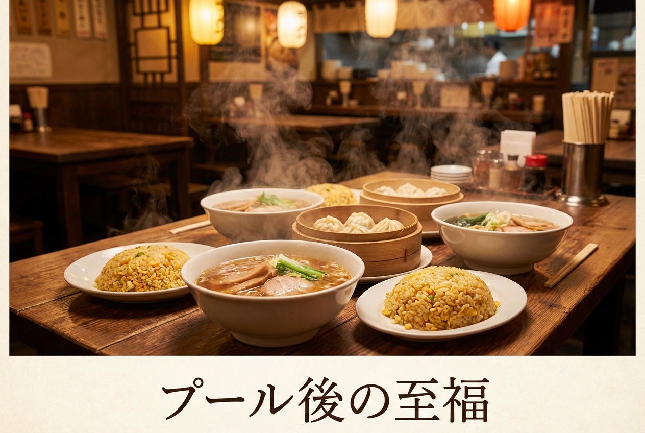 中華料理店での食事