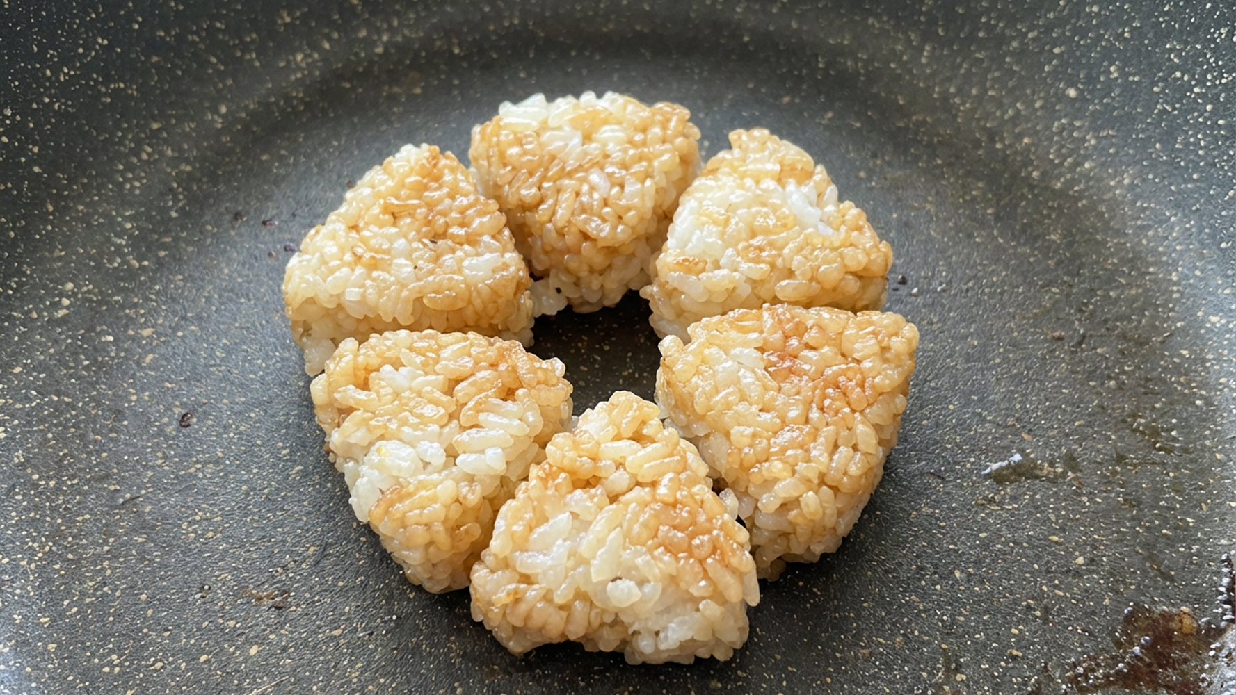 完成したおにぎり