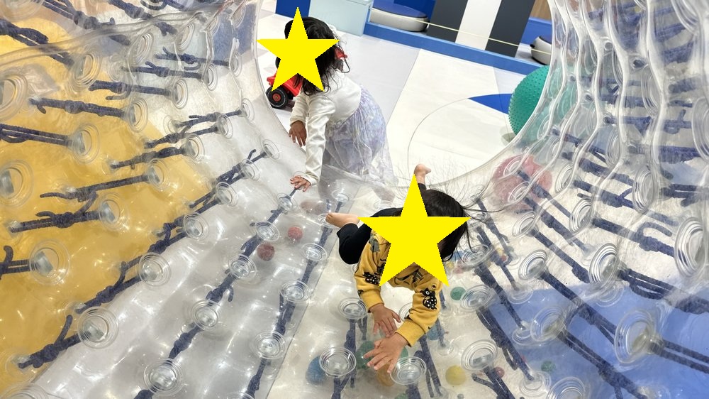 インフレータブルトンネル