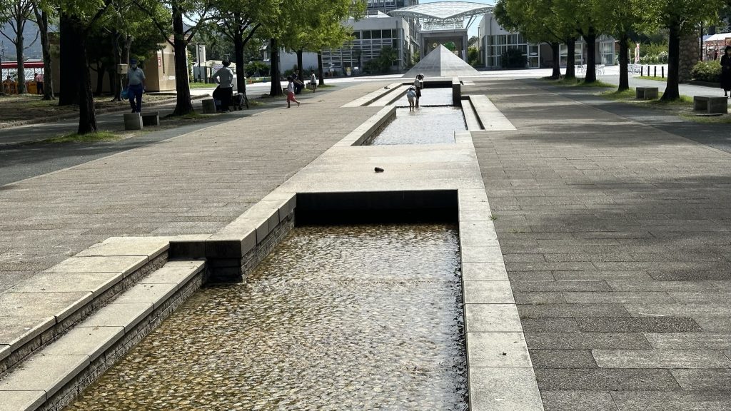 水遊び場の様子