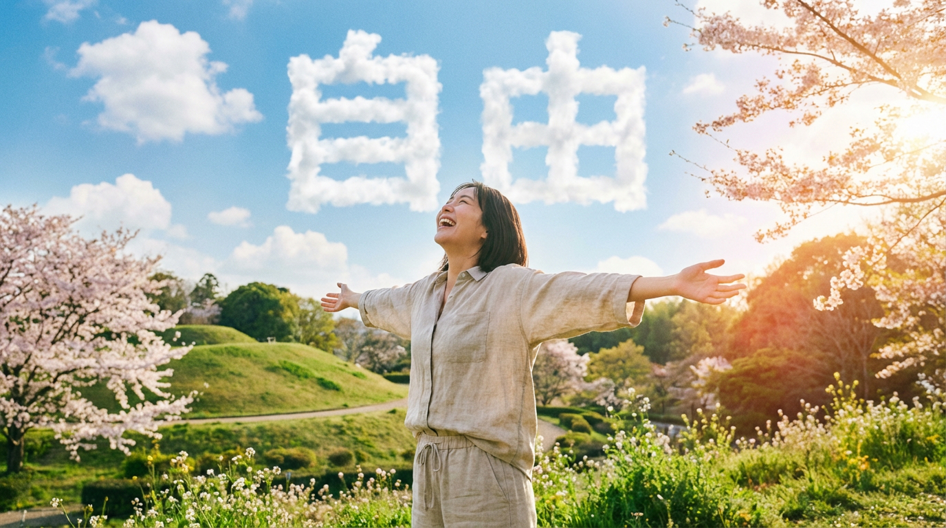 自由な時間を楽しむイメージ