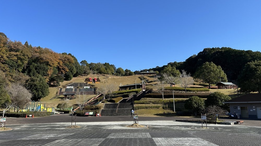 新城総合公園のパノラマビュー